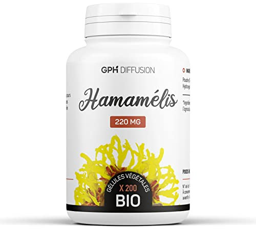 Hamamélis Bio - 220 mg - 200 gélules végétales