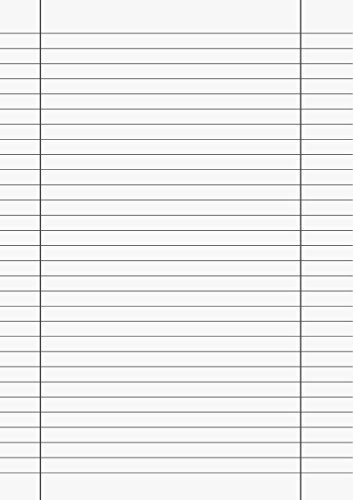 BRUNNEN Kanzleibogen | A4, Lineatur 27, weiß, 50 Stück