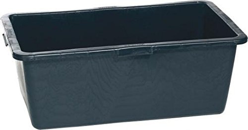 TRIUSO Mörtelkasten 65l, schwarz, rechteckig