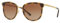 Michael Kors Damen Adrianna I 110113 54 Sonnenbrille, Gold (Dk Tortoise/Gold/Brown Gradient)