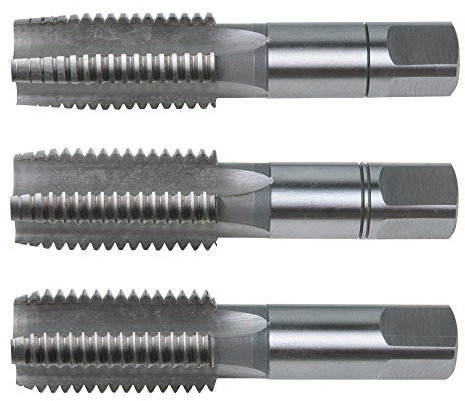 KS Tools 331.2060 HSS CO Handgewindebohrer-Satz M, M6x1, 3-tlg.