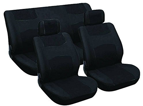 Carpoint Sitzbezüge-Set Universal 6-teilig - Schwarz