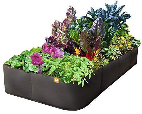 3 ft X 6 ft Victory 8 EZ-GRO Med Rectangle Raised Garden Bed Just Right Size AeroFlow Proprietary Fabric Grow Your OWN