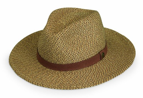 Wallaroo Hat Company Men’s Outback Fedora – UPF 50+, Adjustable, Designed in Australia, Brown, Large/Extra Large