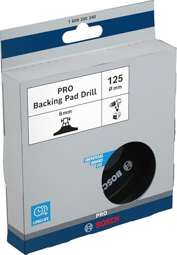 Bosch Professional Schleifteller 125mm, 1 Stk., Grigio (Gris), Ø 125 mm