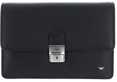 Golden Head Leder Polo Handgelenktasche 8215 Schwarz