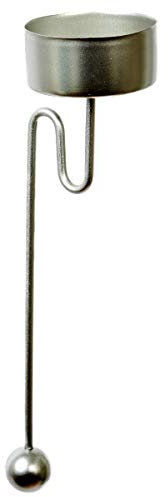 haus-der-geschenke Baumkerzenhalter Balancehalter für Teelicht in verschiedenen Sets (8er, Silber)