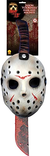 RUBIE'S Maske und Machete von Jason? aus Freitag der 13.?