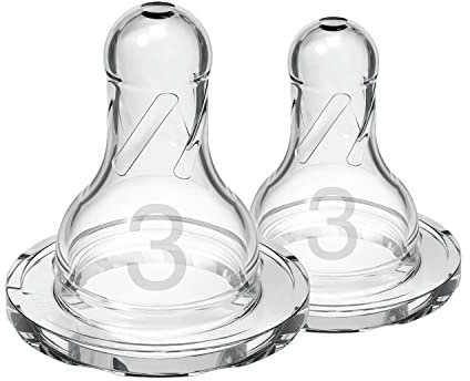 DR BROWNS NATURAL FLOW teats level 3 for Standard Bottles