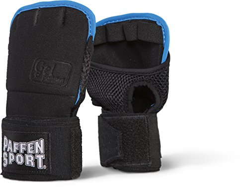 Paffen Sport Gel WRAP Bandage mit Gelpolster; schwarz/weiß/Aqua; GR: M/L
