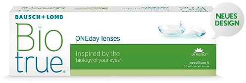 Biotrue ONEday Lenti a Contatto Giornaliere Correttive, 30 Lenti, BC 8.6 mm, DIA 14.2 mm, 3.0 Diopt