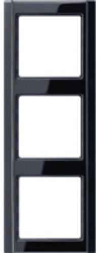 Jung A583SW Rahmen 3fach, Schwarz
