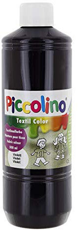 Piccolino Textilfarbe violett 500ml - Stoffmalfarbe Textil Color