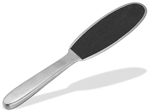 Hornhautraspel aus Edelstahl, Fein - Grob, Hornhautentferner, Hornhautfeile