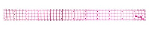 Westcott 8ths 12-Inch Beveled Transparent Ruler (B-60)