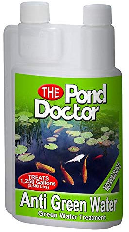 TAP POND DOCTOR ANTI GREEN WATER KOI FISH ALGAE TREATMENT FILTER CLEAR GOLDFISH (250ML)