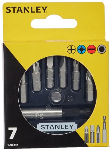 Stanley 7PC Insert Bit Set (Ph/Sl/Pz) 1 68 737