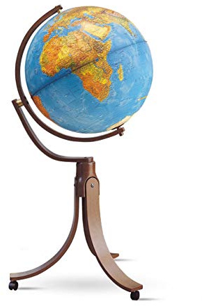 MAPPAMONDO Globo Luminoso Emily Blue 50 CM Nova Rico