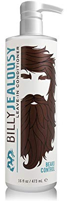 Billy Jealousy Beard Control Leave In Beard Conditioner for Men with Aloe Leaf Juice and Jojoba Seed Oil, Softens Hair and Skin, Light Hold with Matte Finish, 16 Fl Oz