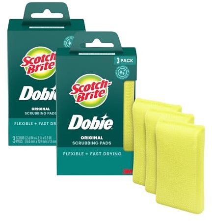 Scotch-Brite Dobie All Purpose Cleaning Pads, Count 6
