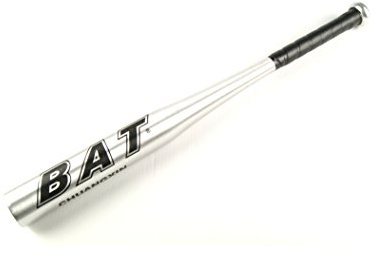 mixed24 Bate de béisbol plateado con mango antideslizante de 25 a 36 pulgadas