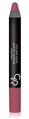 Golden Rose Matte Lipstick Crayon #08 Vin Rouge by Golden Rose