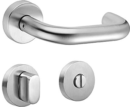 Orlando High-Quality Stainless Steel Rosette Fitting - Toilet / Bathroom