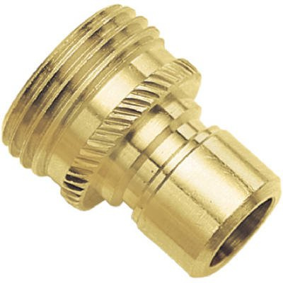 Green Thumb 09QCMGT Brass Male Connector for Hose