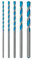 BOSCH MC500 5-Piece MultiConstruction Drill Bit Set,Blue