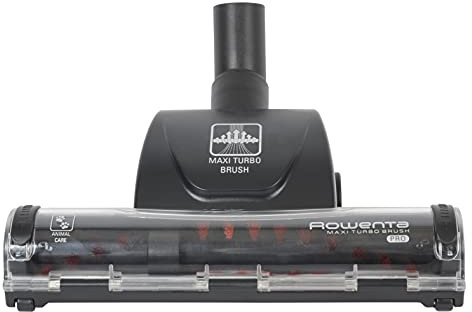 Rowenta Turbo Brush ZR900701 - Cepillo para aspiradoras, especializado en la limpieza de tapicerías y otros tejidos, indicado para alergias, negro