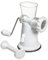 KitchenCraft Plastic Meat Mincer with Suction Clamp, 25 x 17 cm (10 x 6.5), White