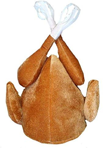 HENBRANDT Brown Turkey Christmas/Thanksgiving Fancy Dress Costume Hat