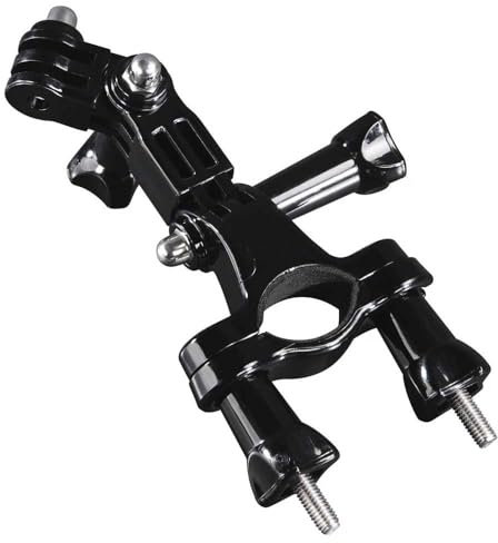 Hama Stangenbefestigung für GoPro Kamera (1,6-4 cm) schwarz, 00004375