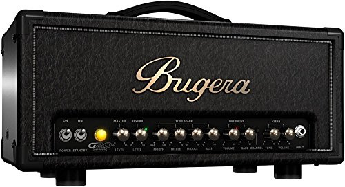 Bugera G20 INFINIUM 20 Watt Class-A Röhrenverstärkerkopf mit INFINIUM Tube Life Multiplier, Morph EQ und Reverb