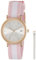 Esprit Damen Datum klassisch Quarz Uhr mit Nylon Armband ES108362003