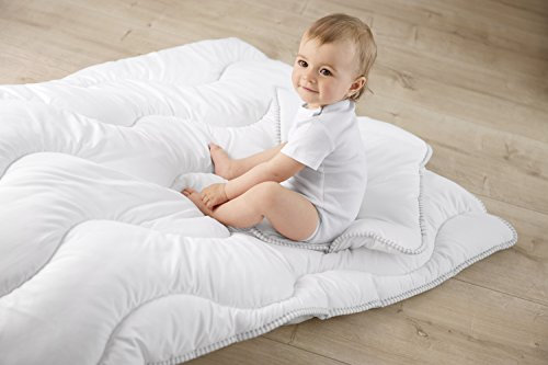 Sterntaler Oberbett für Baby-Bett: Decke 100x135cm / Kissen 40x60cm