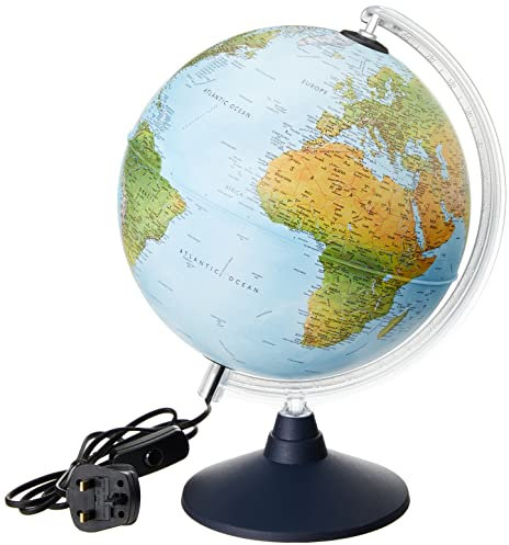 25 cm Nova Rico Elite illuminated globe blue 25cm 0325ELFGINLBT066
