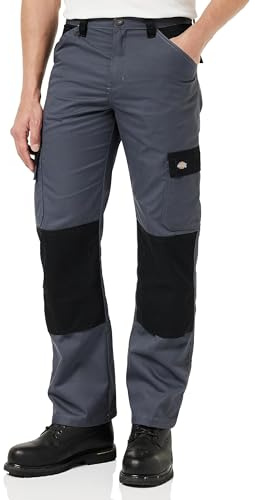 Dickies Hombre, Pantalón Everyday, GRIS/NEGRO, 32W/30L