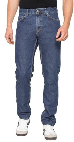 Carrera Jeans Uomo Regular, Lavaggio Blu Medio (54)