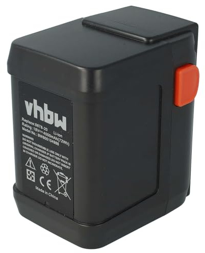 vhbw Akku kompatibel mit Gardena ErgoCut 48-Li Grasschere, Strauchschere (4000mAh 18V Li-Ion)