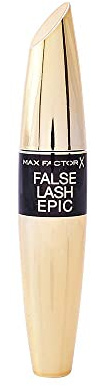 Max Factor False Lash Epic Mascara Schwarz – Wimperntusche mit innovativer 3 Zonen Bürste für Volumen und Vergrößerung kleinster Wimpern – 1 x 13 ml