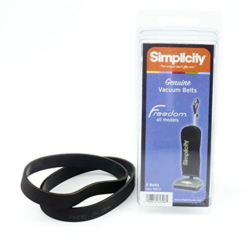 New Simplicity Freedom 2 Pack Belts Fits ALL Fredom Vacuums