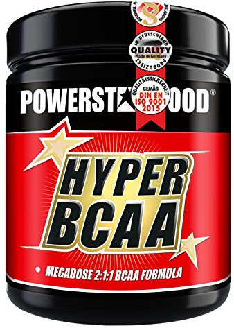 HYPER BCAA-Tabletten - HIGH DOSE - Effektivstes Verhältnis Leucin - Isoleucin - Valin 2: 1: 1 plus hydrophile Wirkung - 500 Tabletten à 1200 mg - MADE IN GERMANY