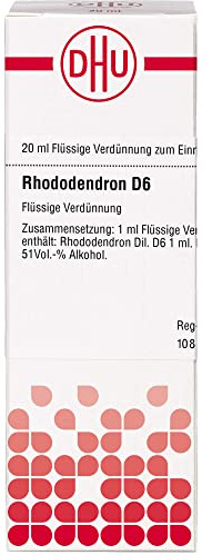 DHU Rhododendron D6 Dilution, 20 ml Lösung