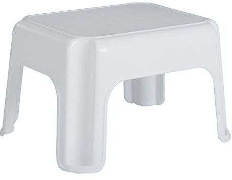 Gummimaid stegpall, liten pall, vit, liten (FG420087WHT)