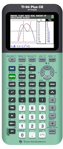 Texas Instruments TI-84 Plus CE Color Graphing Calculator, Mint