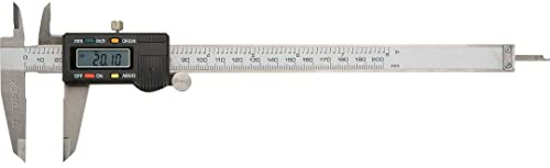 Digitaler Messschieber, 200 mm, 0,02 mm Genauigkeit, Präzisions Schieblehre