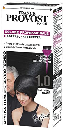 Franck Provost Permanente Haarfärbung, 1.0 Schwarz Ebenholz