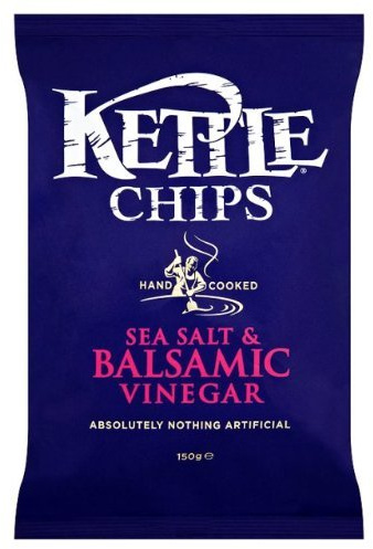 Kettle Chips Balsamic Vinegar & Sea Salt 6x150g