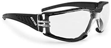 Bertoni Motorradbrille - Winddichte Bruchsichere Antibeschlag – AF149B